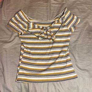 off shoulder tee never worn